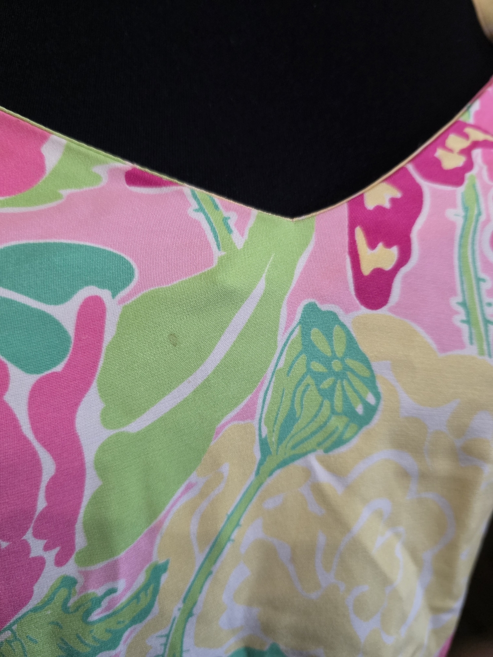 Lilly Pulitzer Vintage Floral Slip Dress - Picture 3 of 4